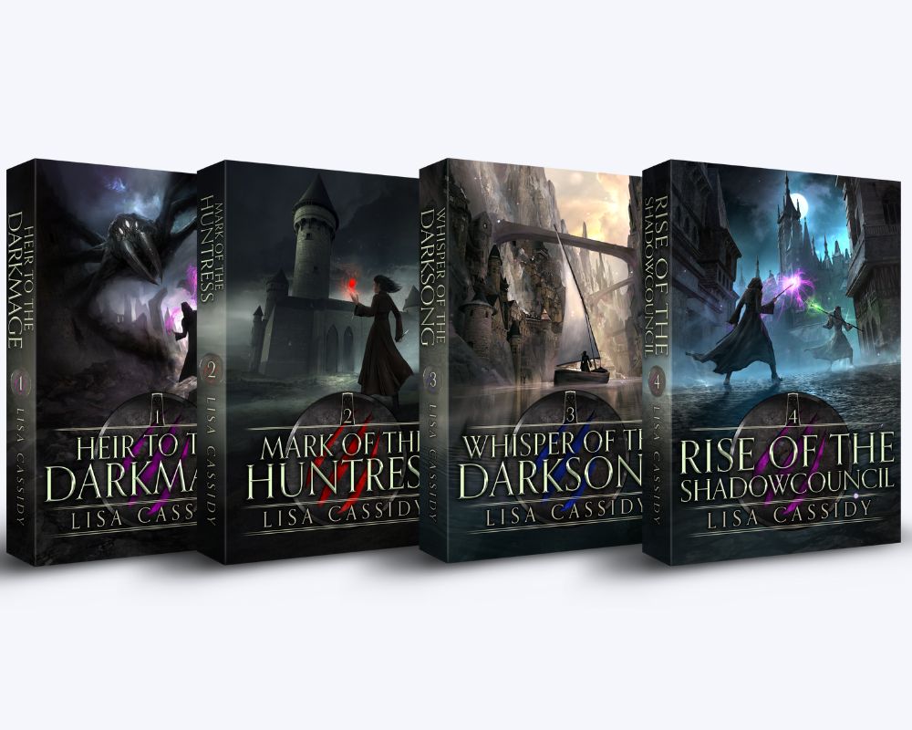Heir to the Darkmage Complete Series Paperback young adult epic fantasy series