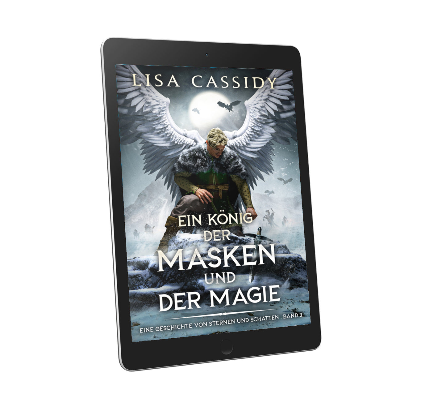 A King of Masks and Magic German edition book cover