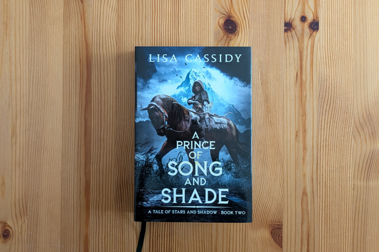 Image of hardcover edition of A Prince of Song and Shade