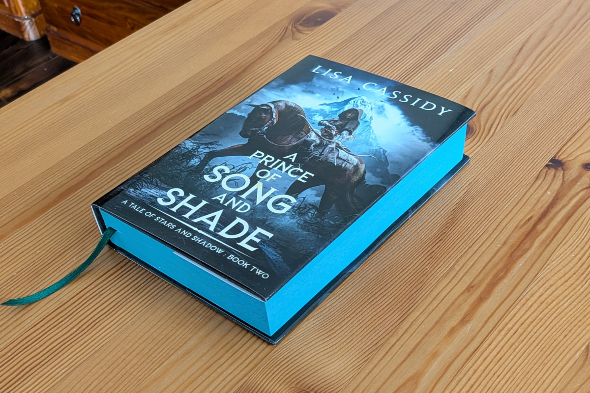 Image of A Prince of Song and Shade special edition sprayed edges