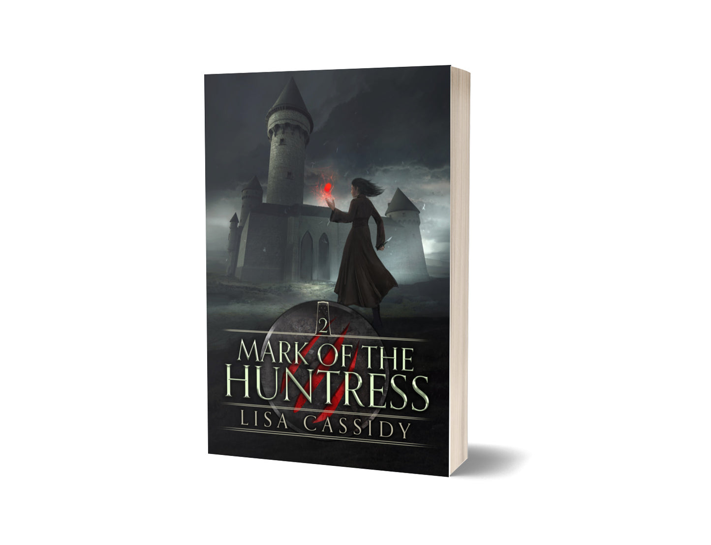 Mark of the Huntress paperback young adult epic fantasy series
