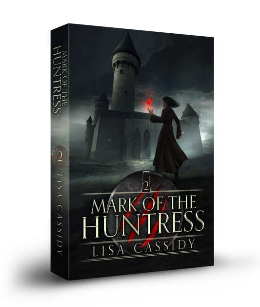Mark of the Huntress paperback young adult epic fantasy series