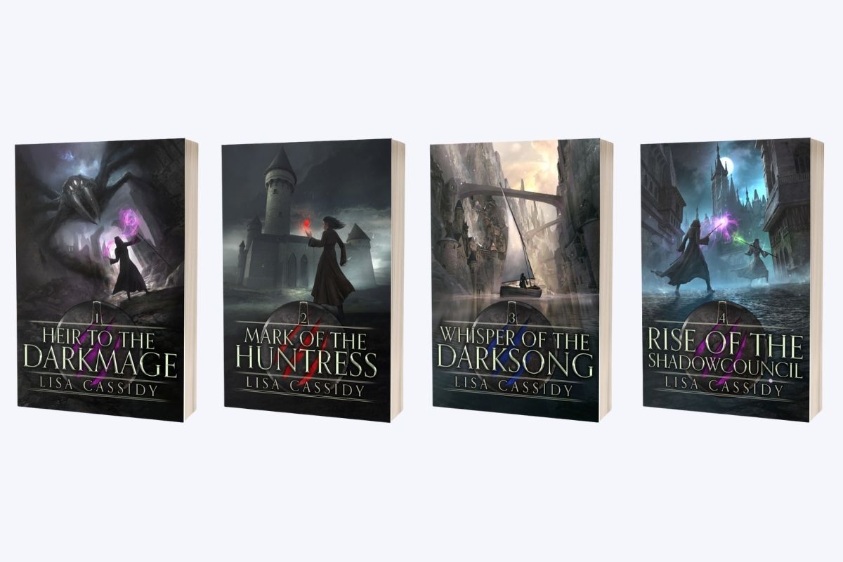 Heir to the Darkmage complete series paperback young adult epic fantasy series