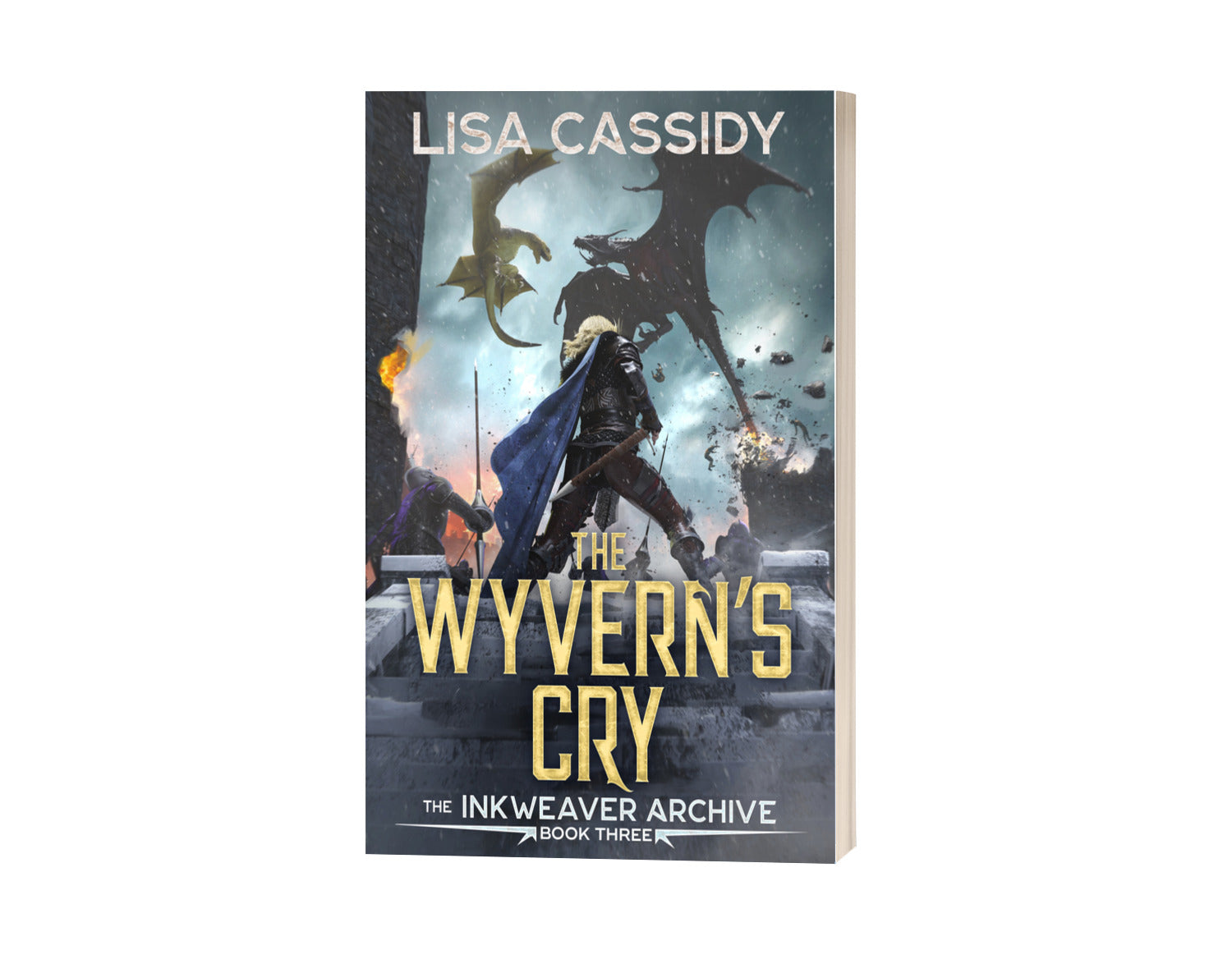 The Wyvern's Cry paperback epic fantasy series