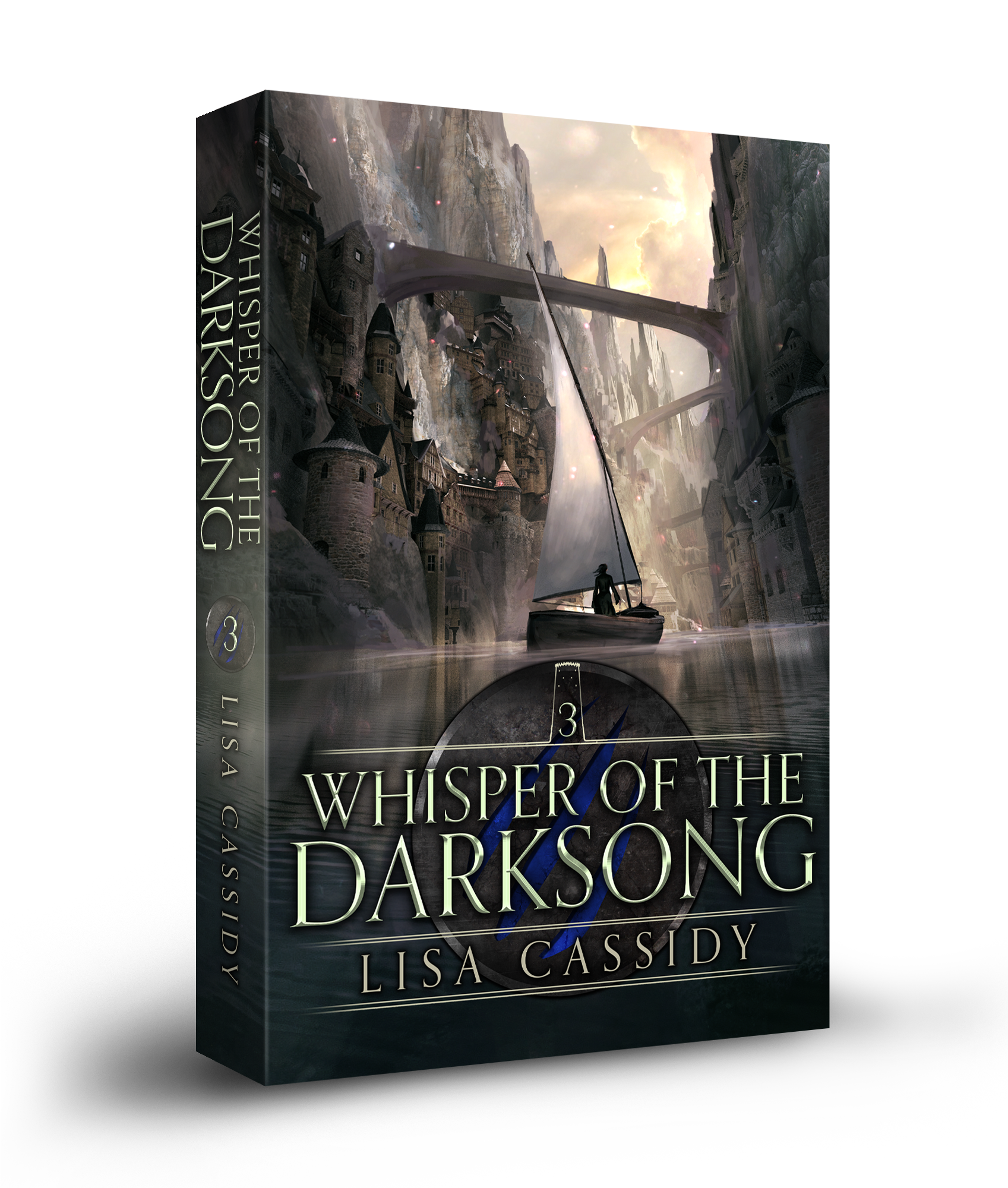 Whisper of the Darksong paperback young adult epic fantasy series