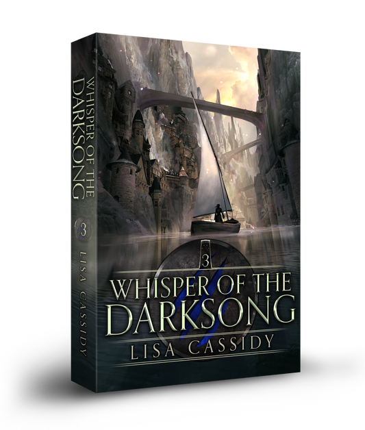 Whisper of the Darksong paperback young adult epic fantasy series
