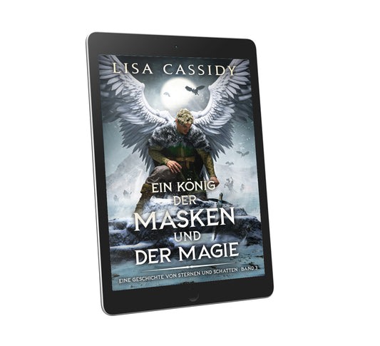 A King of Masks and Magic German edition book cover